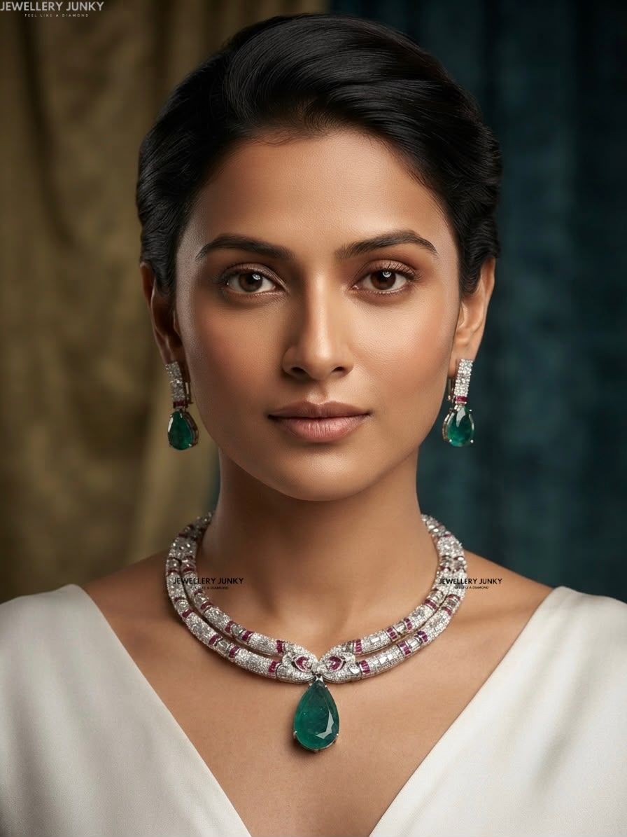 WRICHA DIAMOND NECKALCE