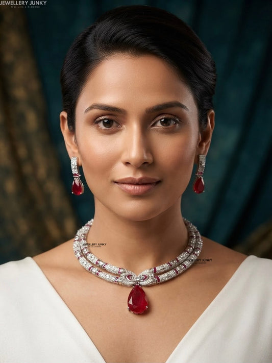 WRICHA DIAMOND NECKALCE