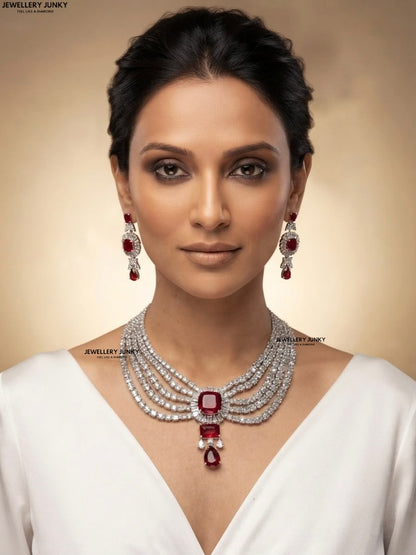 Calire Diamond Necklace N-1010