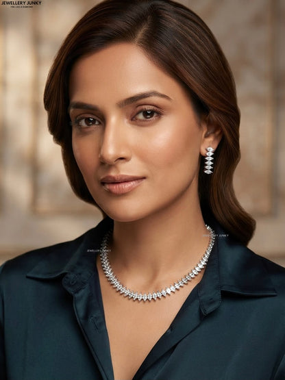 DIANA CZ DIAMOND NECKLACE