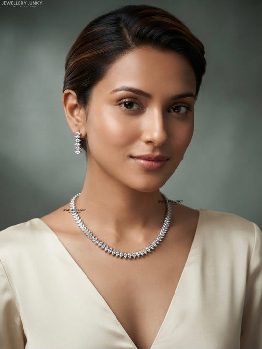 DIANA CZ DIAMOND NECKLACE