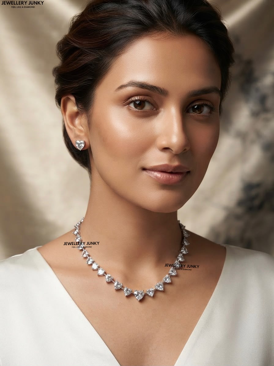 JIERA CZ DIAMOND NECKLACE