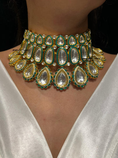 SHAYA UNCUT KUNDAN DIAMOND NECKLACE