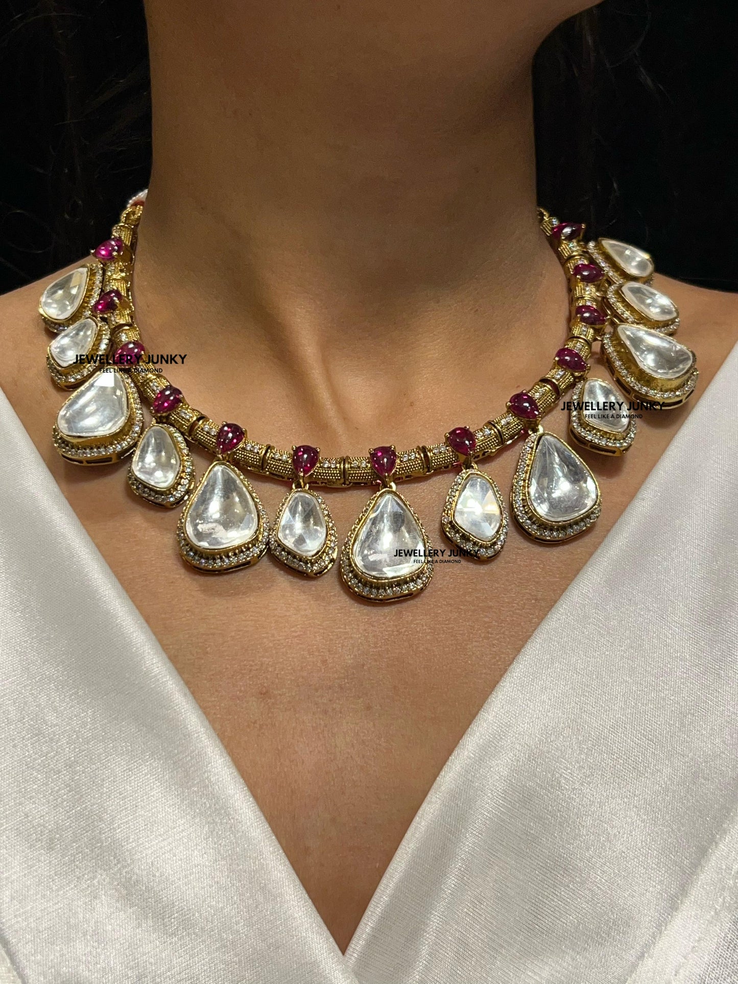 ZAINAB KUNDAN NECKLACE N-1542