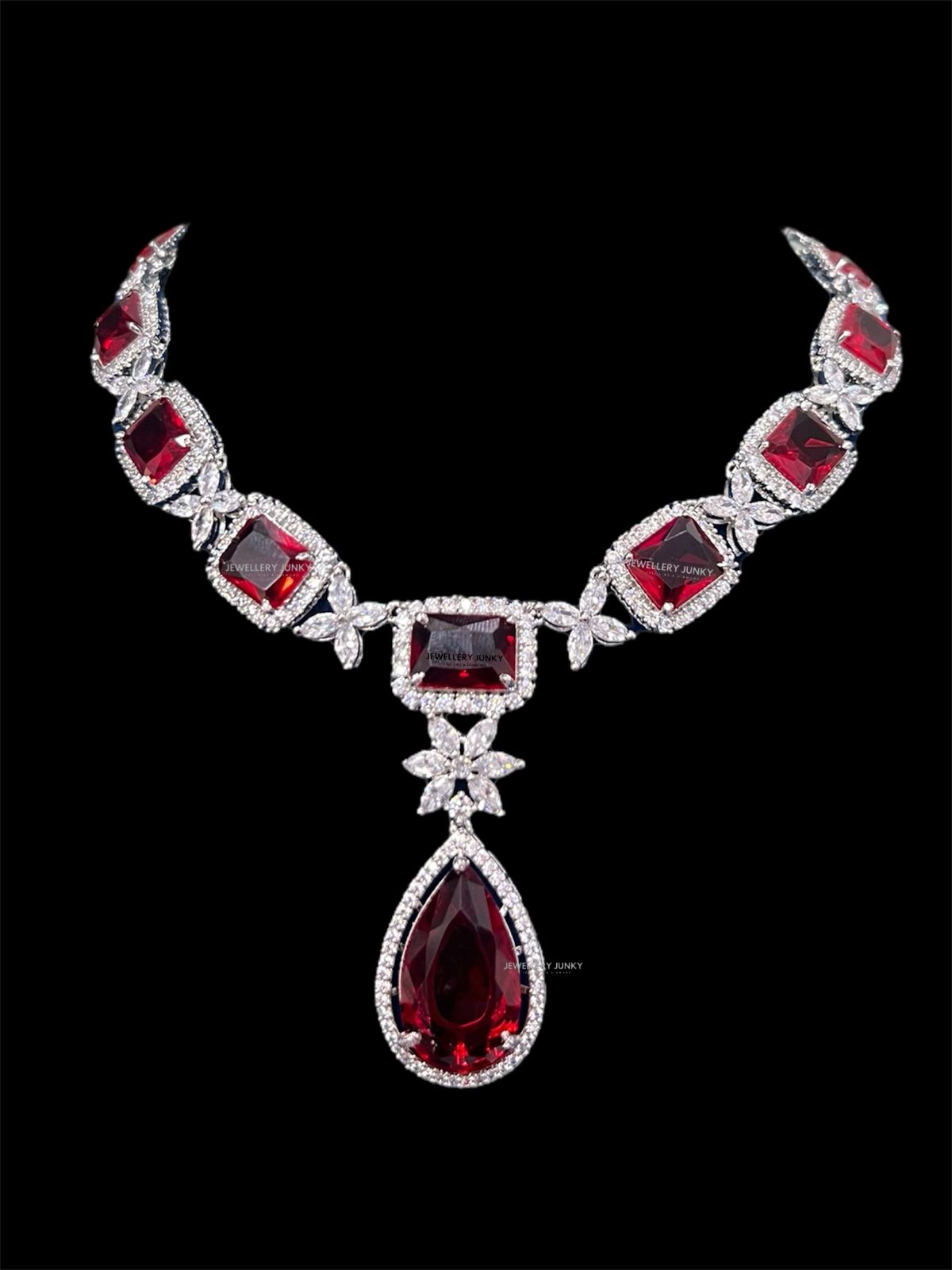 MRUNAL CZ DIAMOND NECKLACE