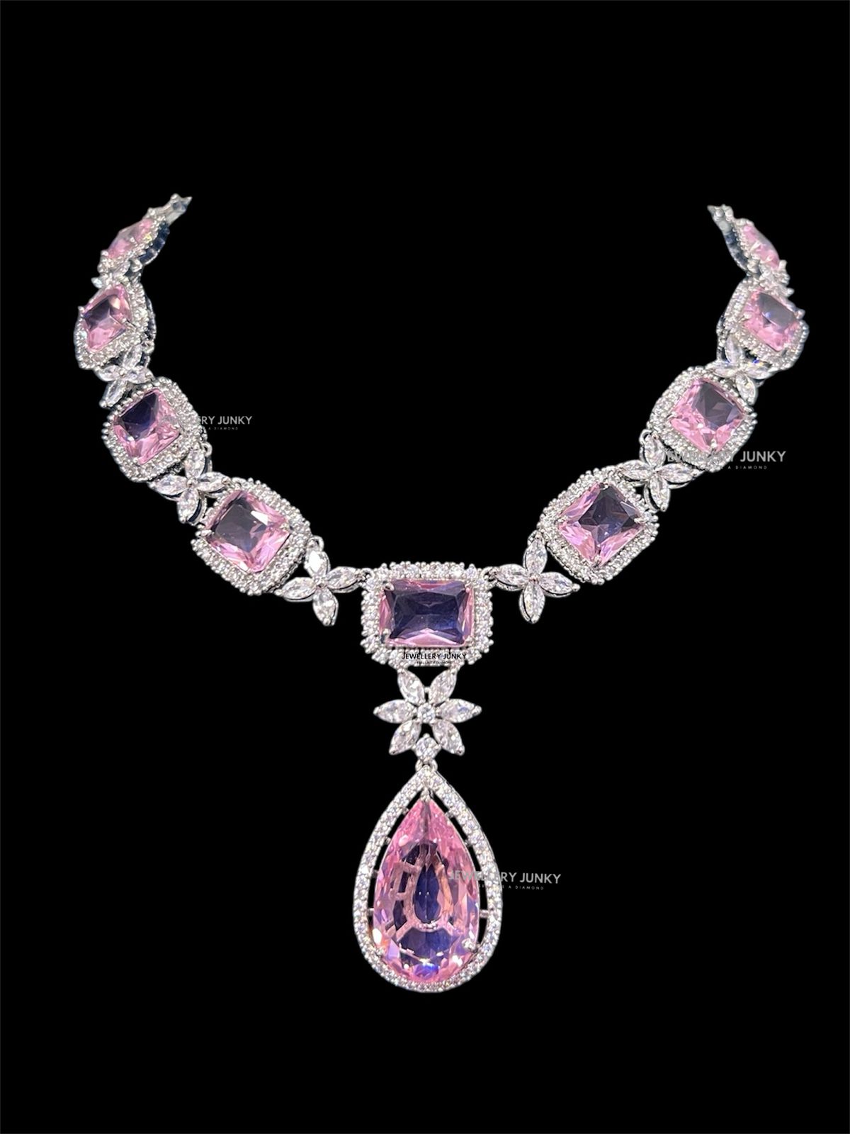 MRUNAL CZ DIAMOND NECKLACE