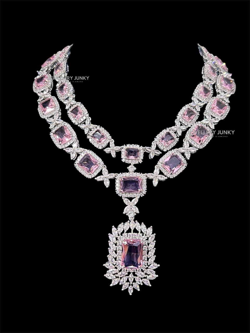 SIONA DIAMOND LAYERED NECKLACE