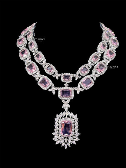 SIONA DIAMOND LAYERED NECKLACE
