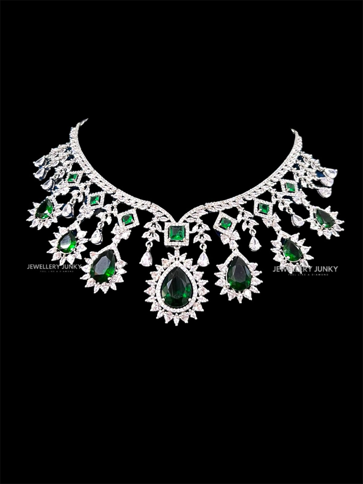ZOHREH CZ DIAMOND NECKLACE