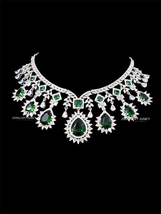 ZOHREH CZ DIAMOND NECKLACE