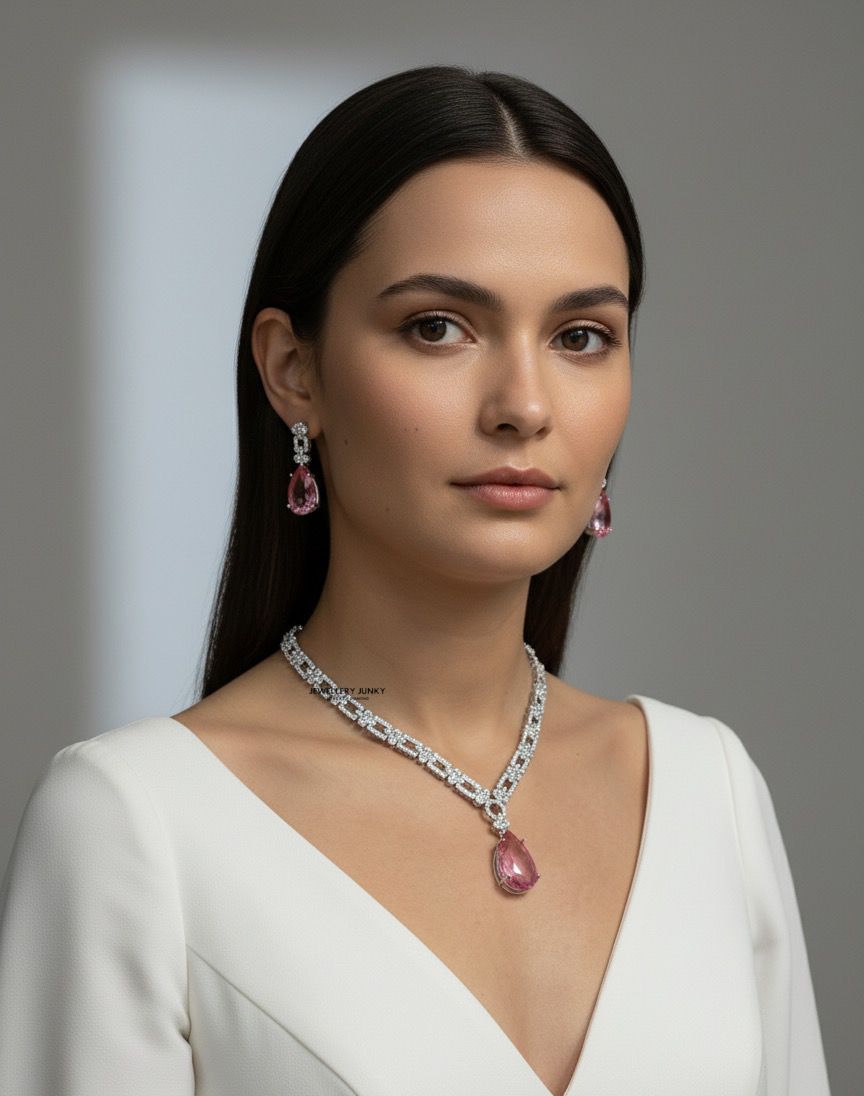 ARIANA CZ DIAMOND NECKLACE N-1048