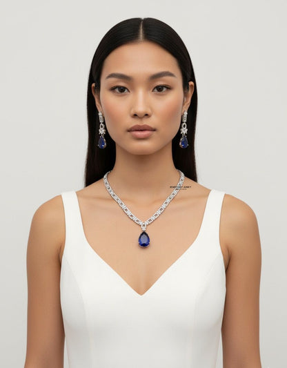 ARIANA CZ DIAMOND NECKLACE N-1048