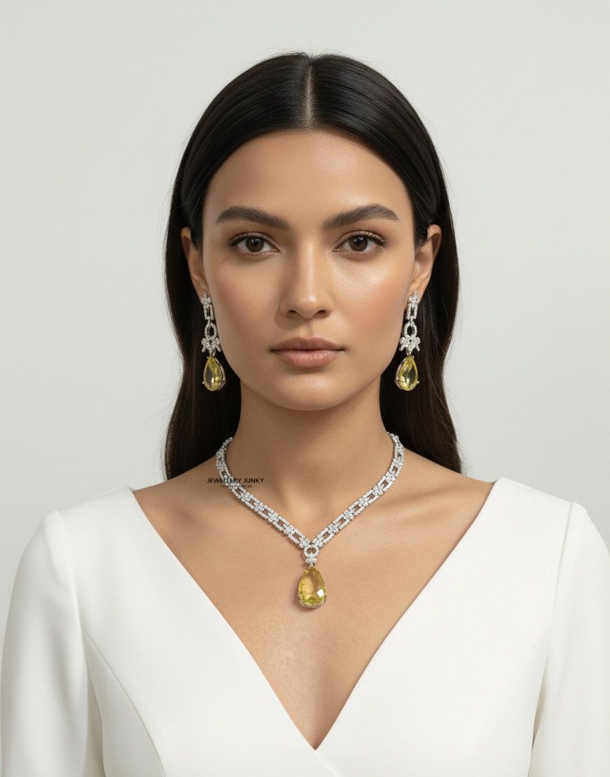 ARIANA CZ DIAMOND NECKLACE N-1048