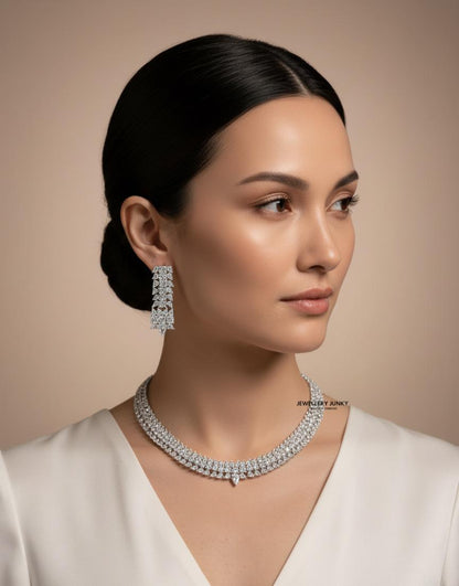 Calire Diamond Necklace N-1010