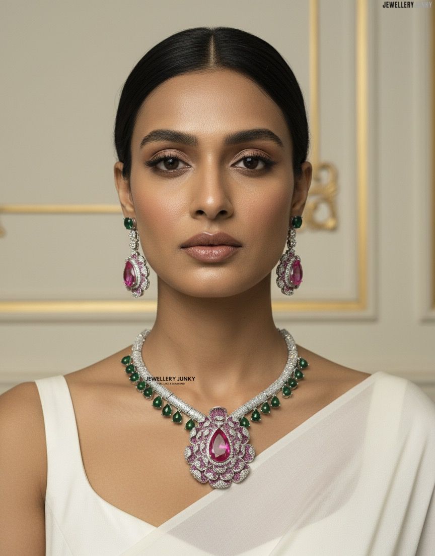 MALAIKA  DIAMOND NECKLACE