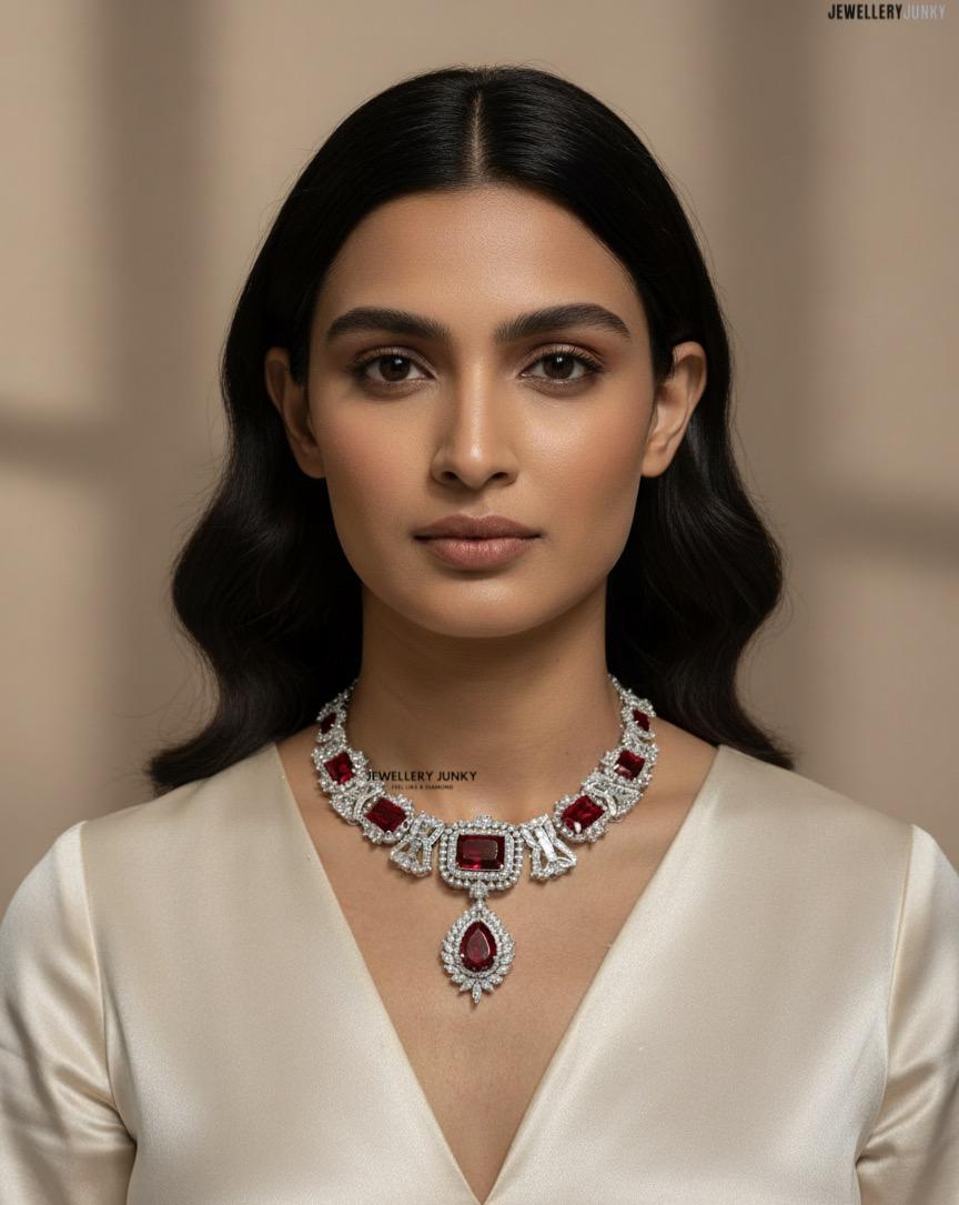 ARUNIMA DIAMOND NECKLACE N-1224