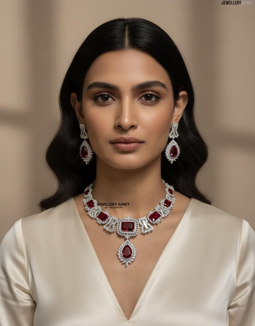 ARUNIMA DIAMOND NECKLACE N-1224