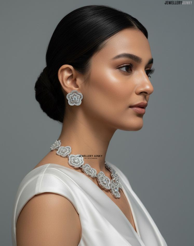 AZIZA DIAMOND NECKLACE N-1533