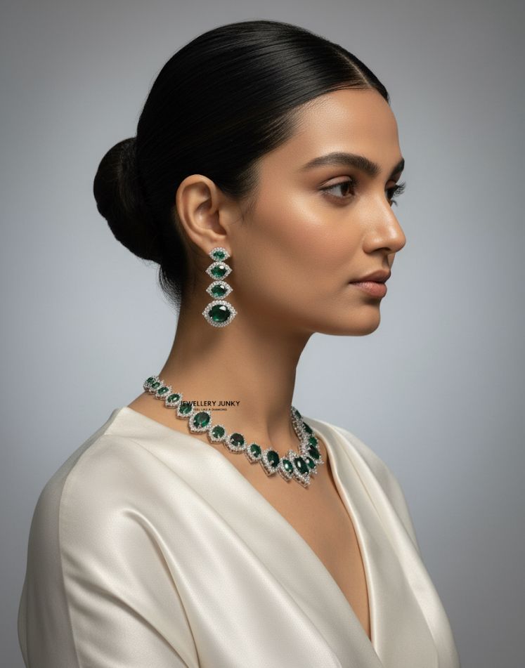 NORA OVAL DIAMOND NECKLACE