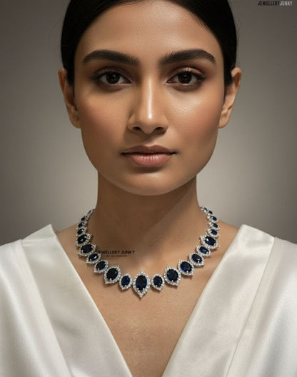 NORA OVAL DIAMOND NECKLACE