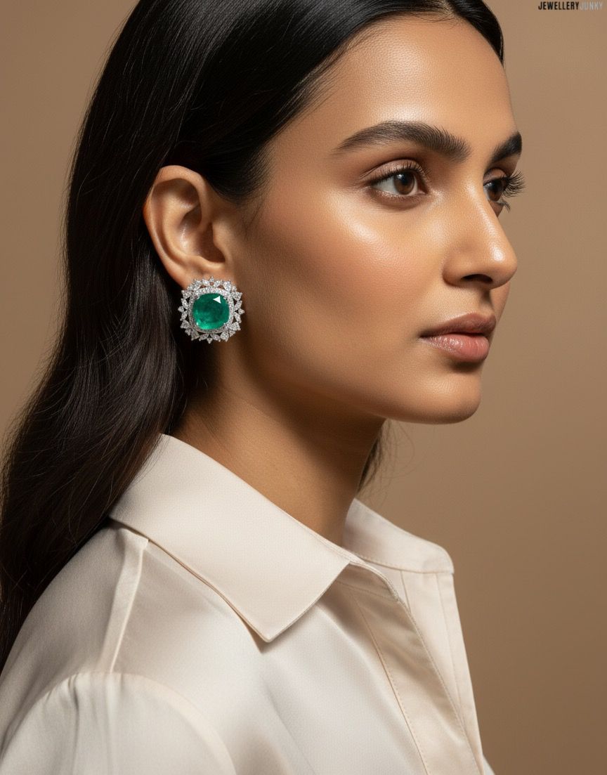 REHANA CUSION CUT CZ DIAMOND NECKLACE