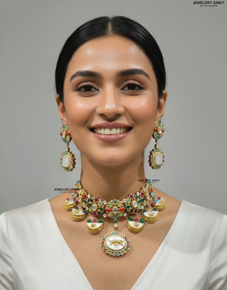 FAIZA KUNDAN NECKLACE