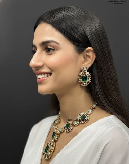 AMNA KUNDAN NECKLACE