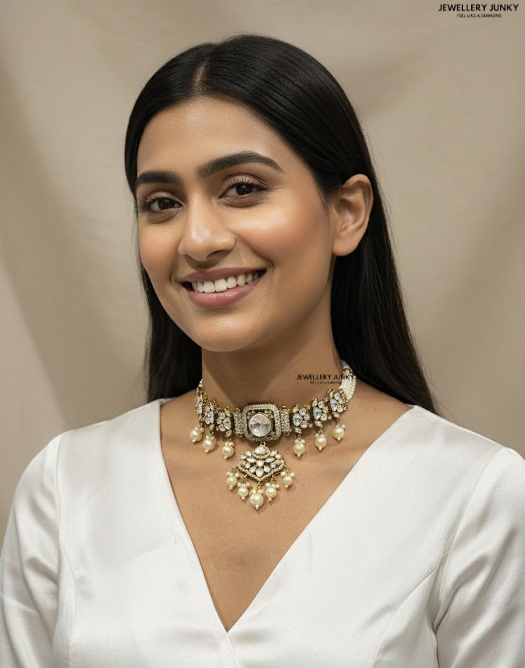 FARHA KUNDAN NECKLACE