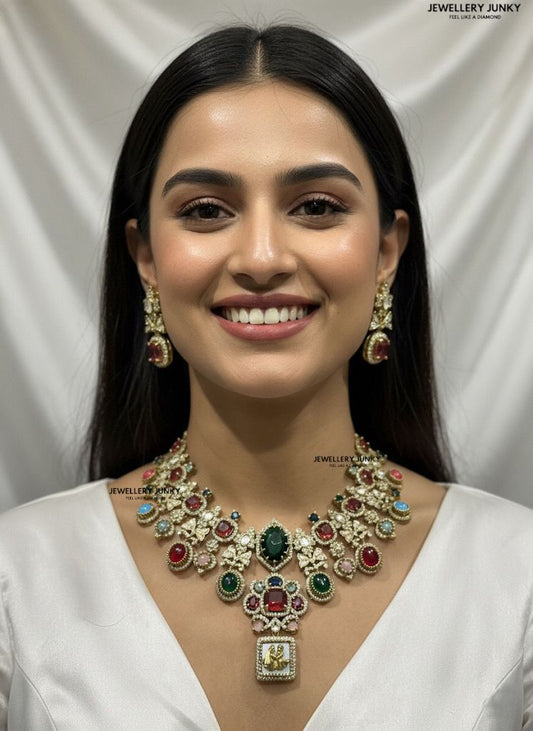 FAKHRIYA KUNDAN NECKLACE