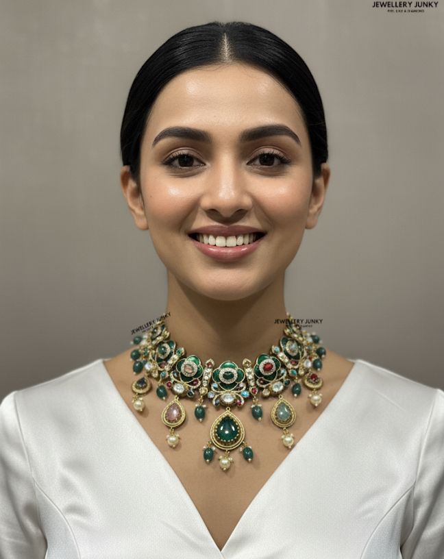 FADIA KUNDAN NECKLACE