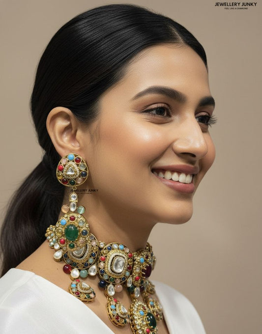 AMROZIA KUNDAN NECKLACE