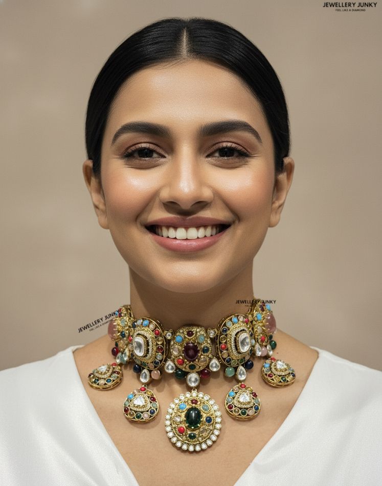 AMROZIA KUNDAN NECKLACE