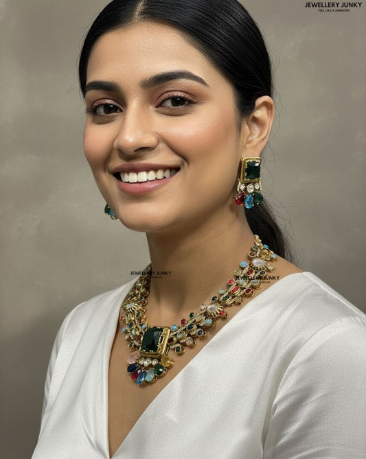 HAMAMA KUNDAN NECKLACE