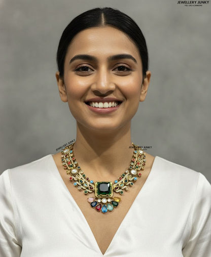HAMAMA KUNDAN NECKLACE