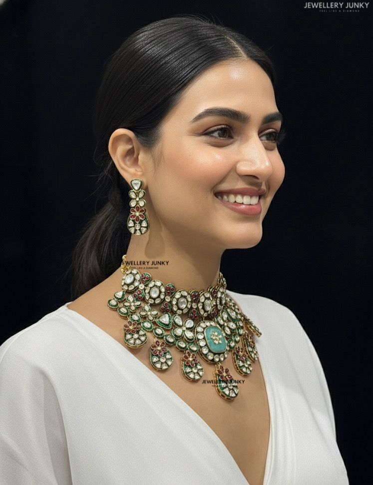 HEMLATA KUNDAN NECKLACE