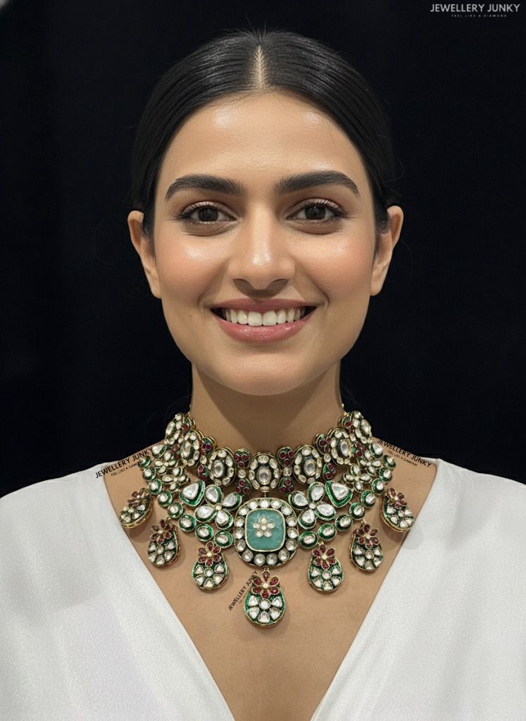 HEMLATA KUNDAN NECKLACE