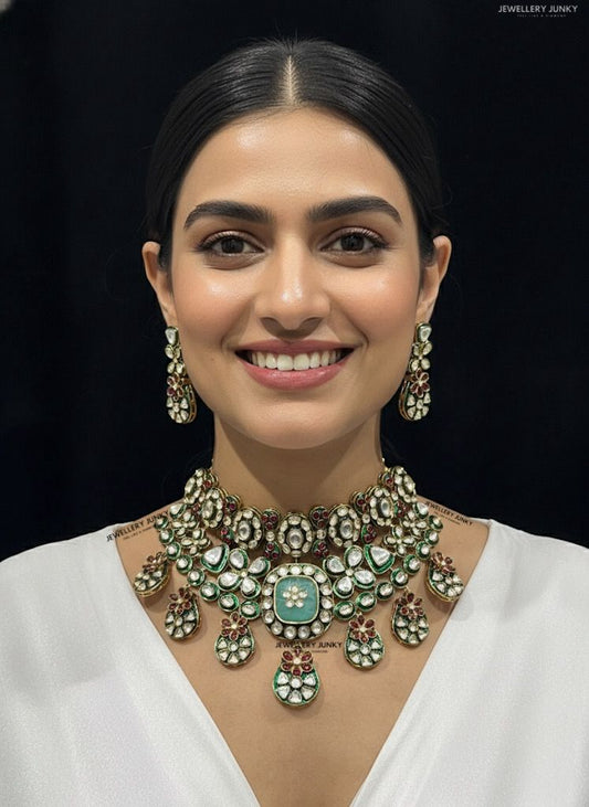 HEMLATA KUNDAN NECKLACE
