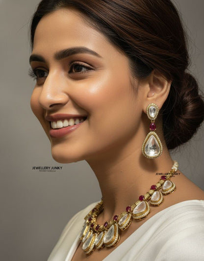 ZAINAB KUNDAN NECKLACE N-1542