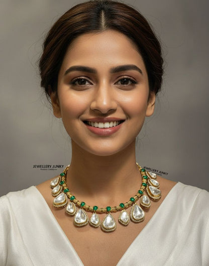 ZAINAB KUNDAN NECKLACE N-1542