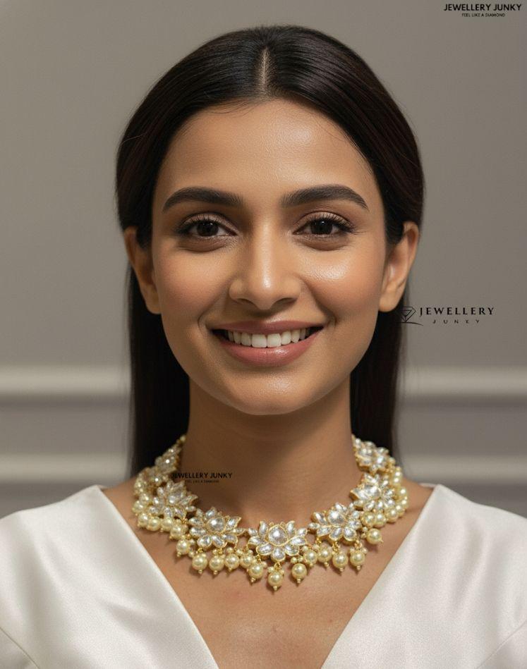 RANIA KUNDAN NECKLACE N-1549