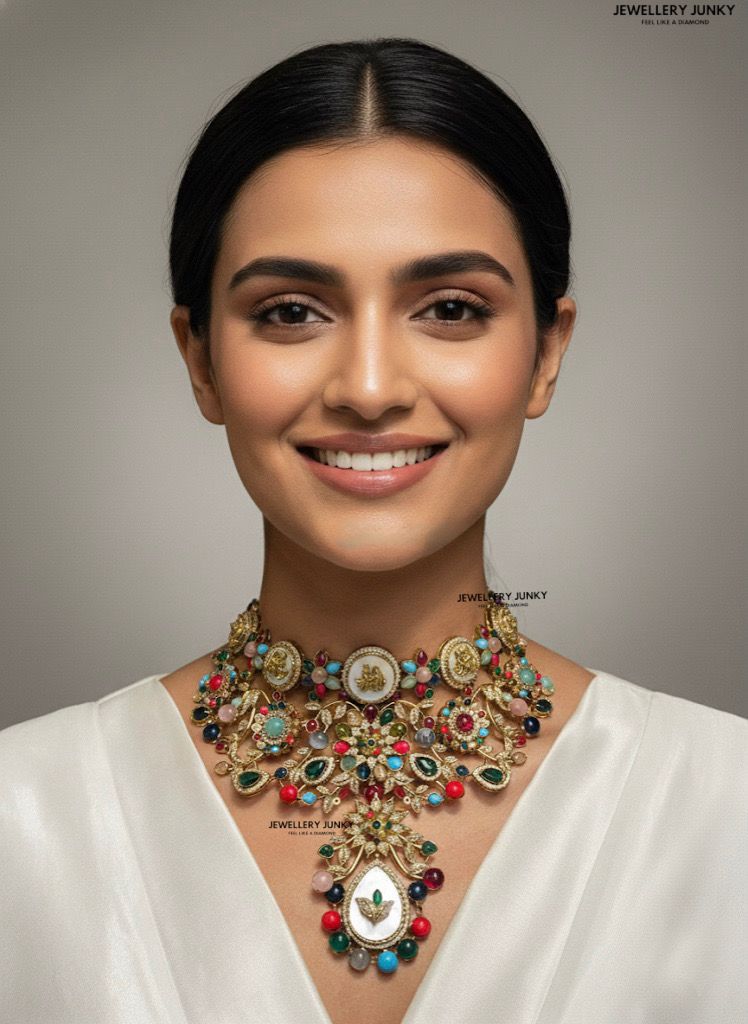 ZINAL KUNDAN NECKLACE