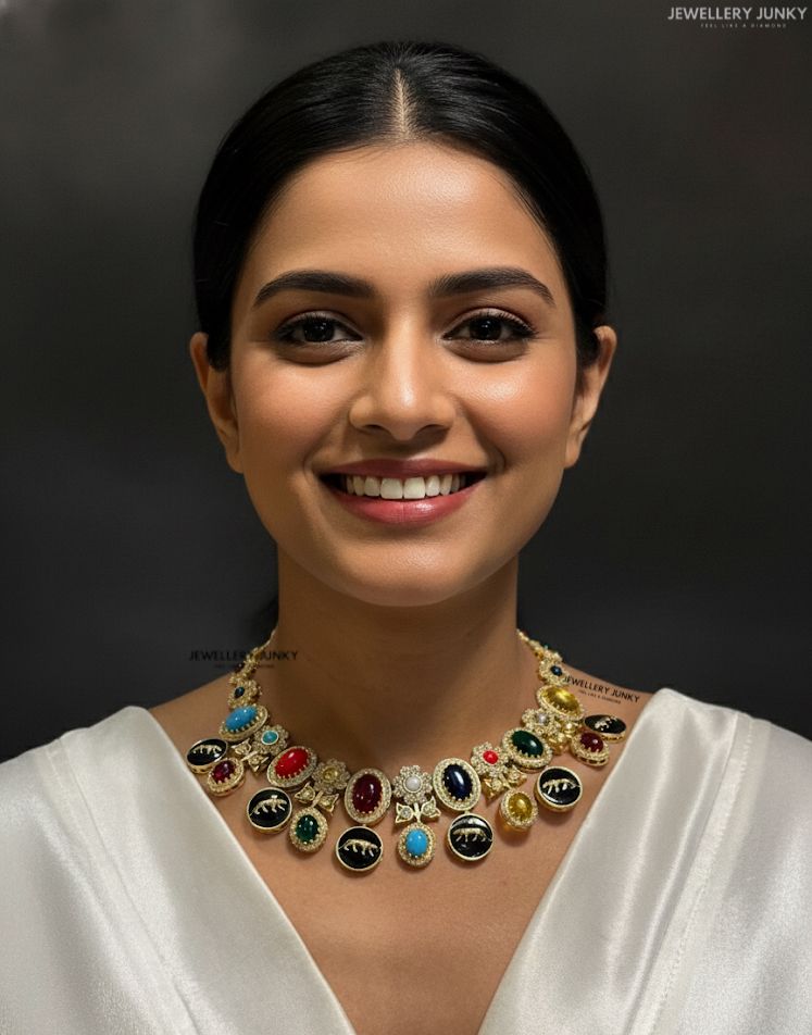 INIKA KUNDAN NECKLACE N-1392