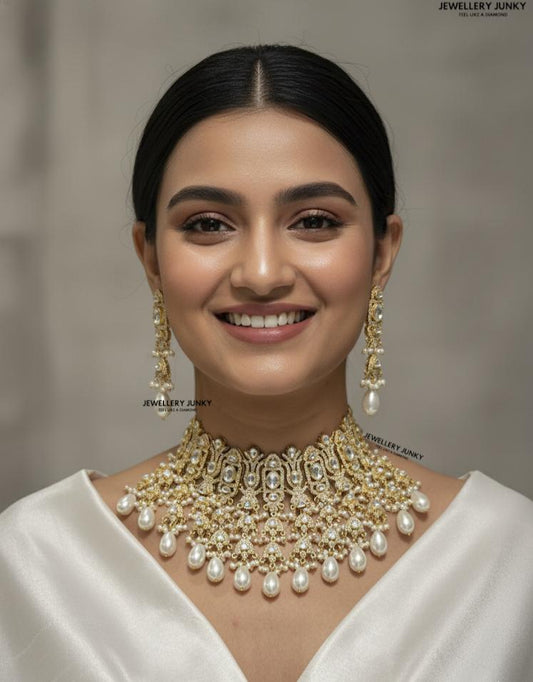 MUSKAAN VICTORIAN KUNDAN NECKLACE