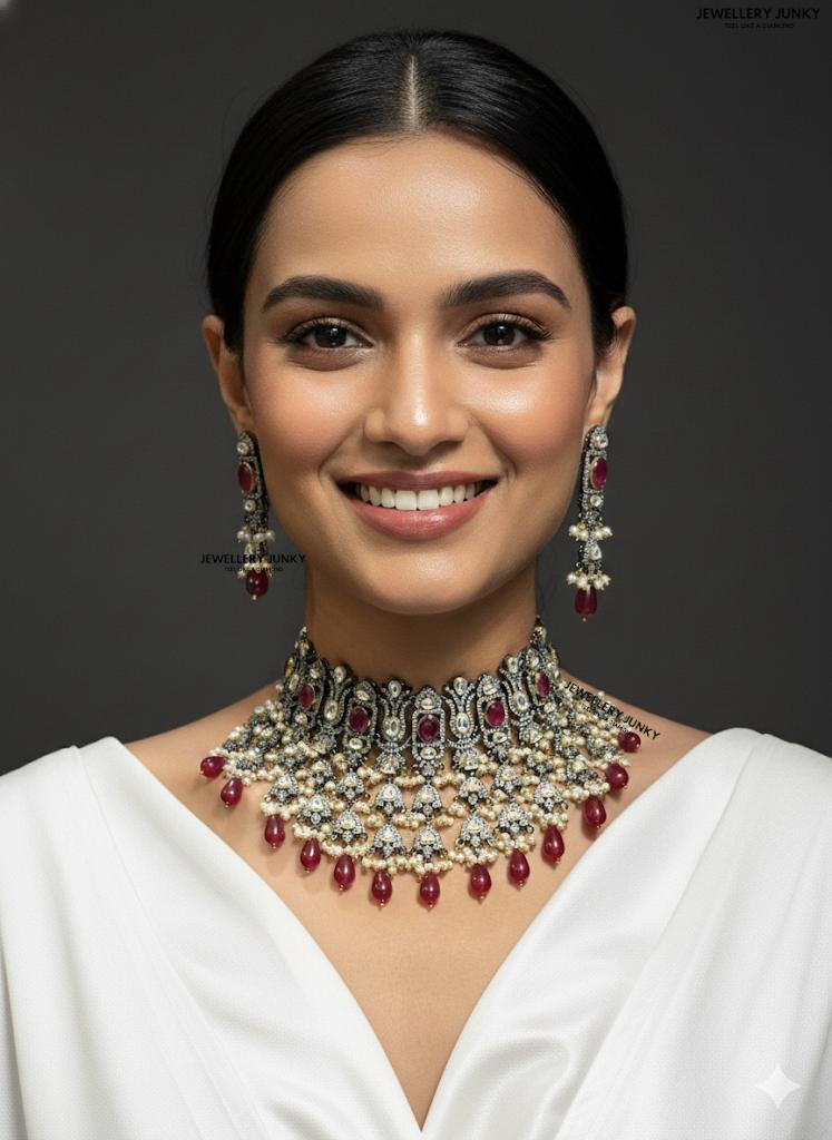 MUSKAAN VICTORIAN KUNDAN NECKLACE