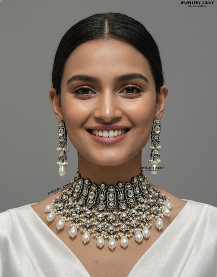 MUSKAAN VICTORIAN KUNDAN NECKLACE