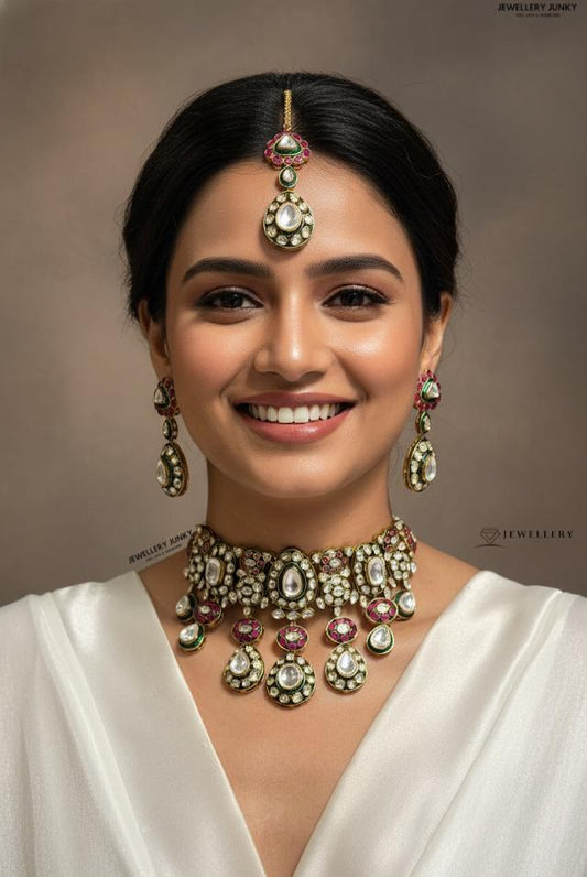 GEENA KUNDAN NECKLACE