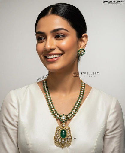 NOURA KUNDAN NECKLACE
