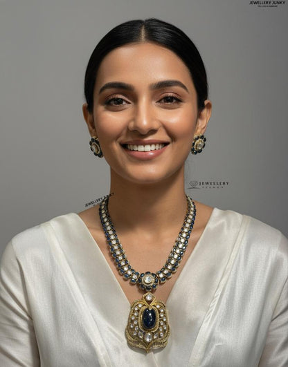 NOURA KUNDAN NECKLACE