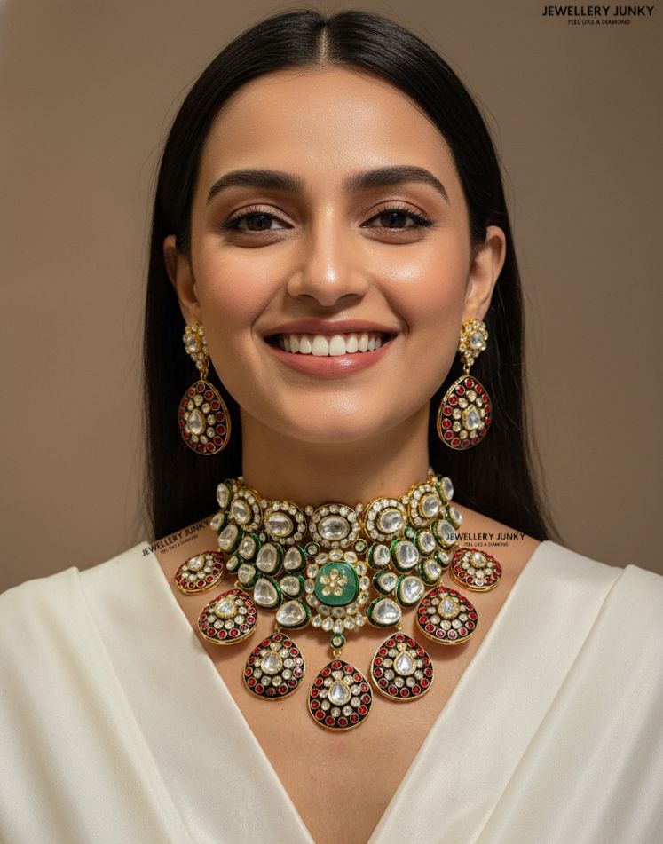 ZEBA KUNDAN NECKLACE