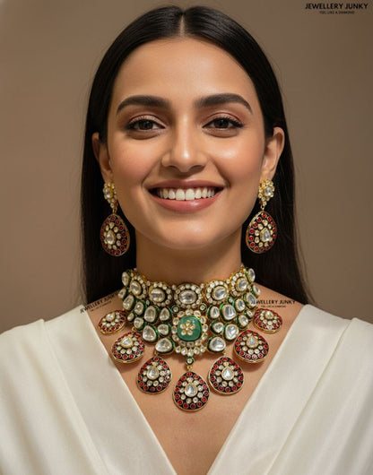 ZEBA KUNDAN NECKLACE